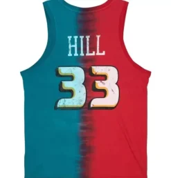 Mitchell & Ness T-Shirts & Tops-Tie Dye Cotton N&N Tank Detroit Pistons Grant Hill