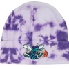 Mitchell & Ness Knit-Tie Dye Knit Beanie Hwc Charlotte Hornets