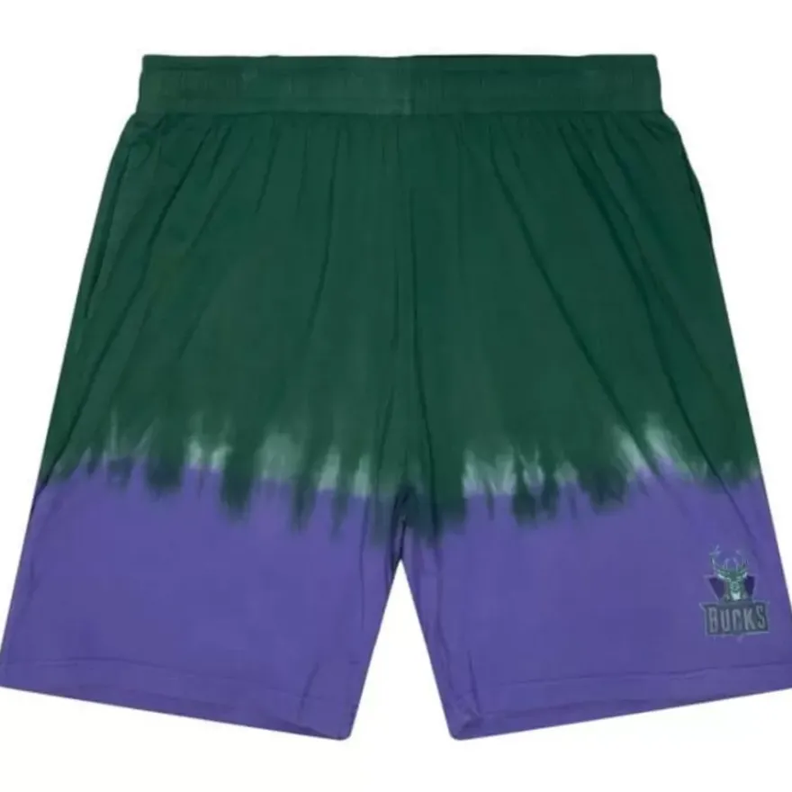 Mitchell & Ness Shorts-Tie Dye Shorts Milwaukee Bucks