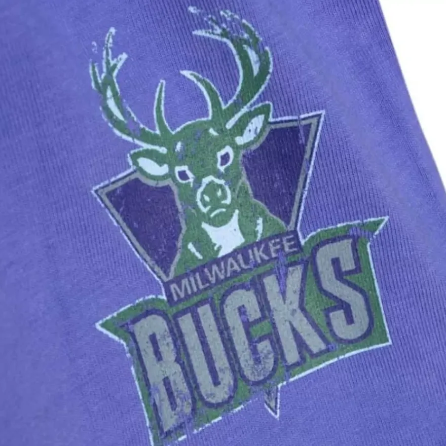 Mitchell & Ness Shorts-Tie Dye Shorts Milwaukee Bucks