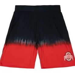 Mitchell & Ness Shorts-Tie Dye Shorts Ohio State