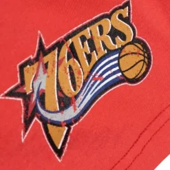 Mitchell & Ness Shorts-Tie Dye Shorts Philadelphia 76Ers