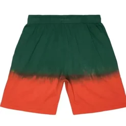 Mitchell & Ness Shorts-Tie Dye Shorts University Of Miami