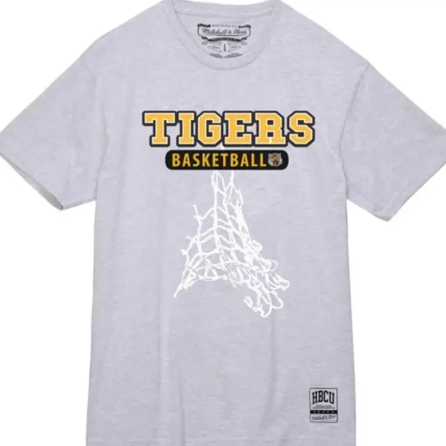 Mitchell & Ness T-Shirts & Tops-Tigers Basketball Tee Grambling State University