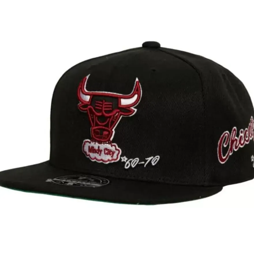 Mitchell & Ness Fitted-Timeline Fitted Hwc Chicago Bulls