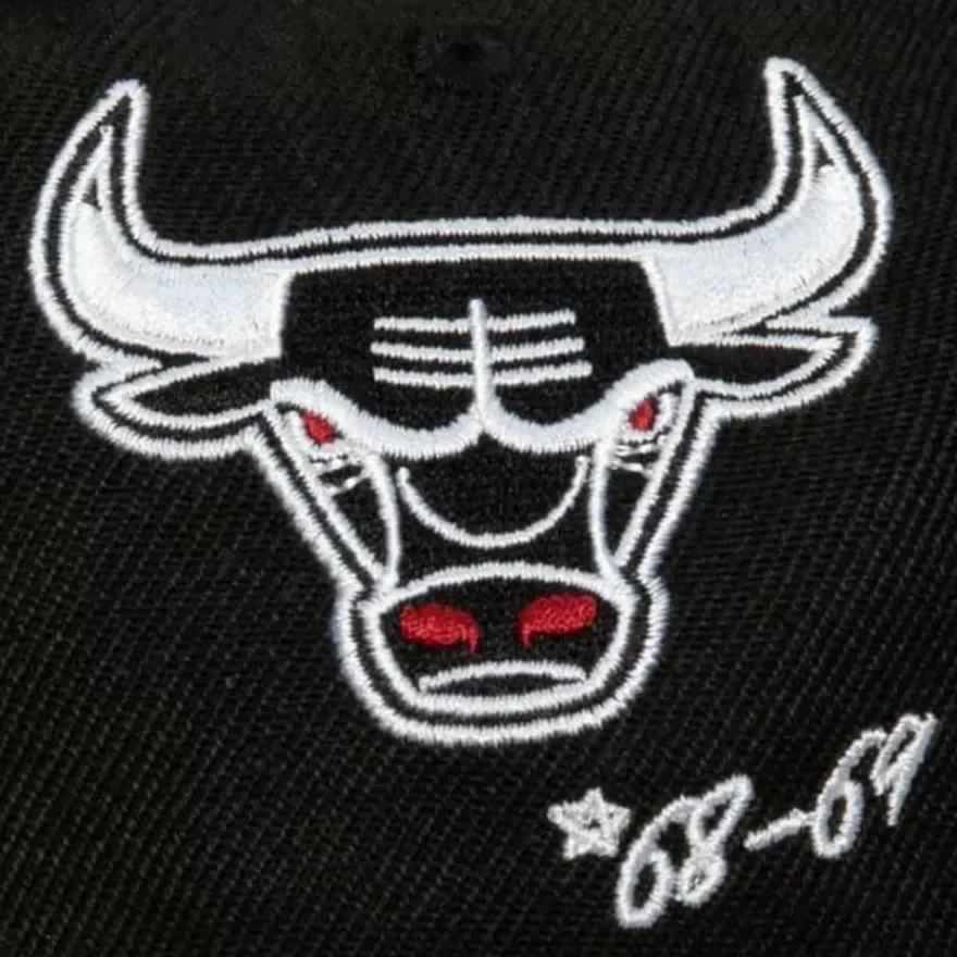 Mitchell & Ness Fitted-Timeline Fitted Hwc Chicago Bulls