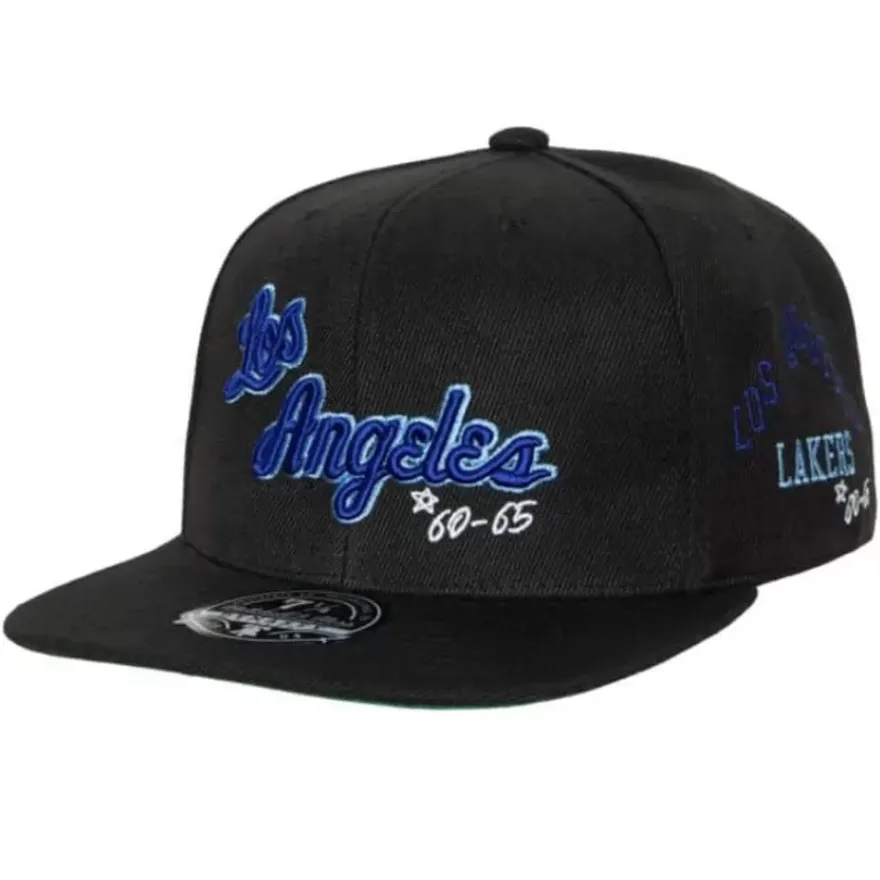 Mitchell & Ness Fitted-Timeline Fitted Hwc Los Angeles Lakers