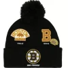 Mitchell & Ness Knit-Timeline Knit Boston Bruins