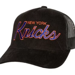 Mitchell & Ness Snapback-Times Up Trucker Hwc New York Knicks