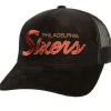 Mitchell & Ness Snapback-Times Up Trucker Hwc Philadelphia 76Ers