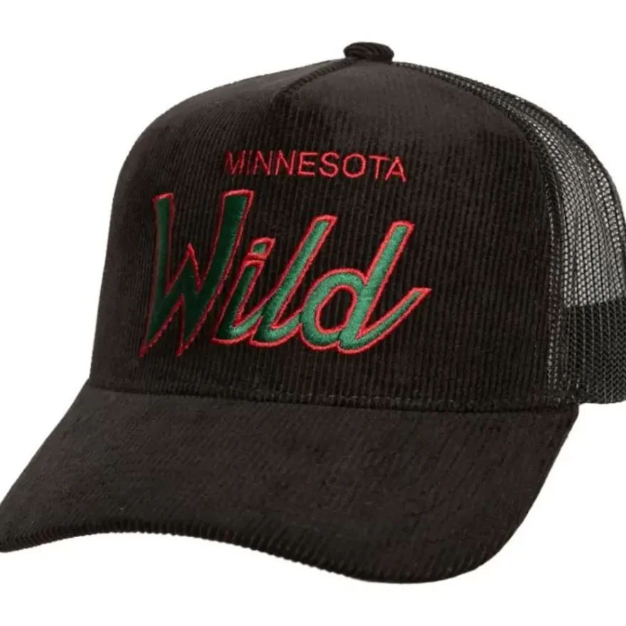 Mitchell & Ness Snapback-Times Up Trucker Minnesota Wild