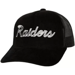 Mitchell & Ness Snapback-Times Up Trucker Oakland Raiders