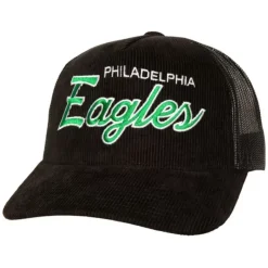 Mitchell & Ness Snapback-Times Up Trucker Philadelphia Eagles