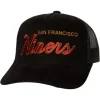 Mitchell & Ness Snapback-Times Up Trucker San Francisco 49Ers