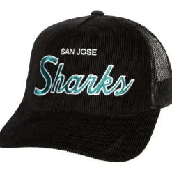 Mitchell & Ness Snapback-Times Up Trucker San Jose Sharks