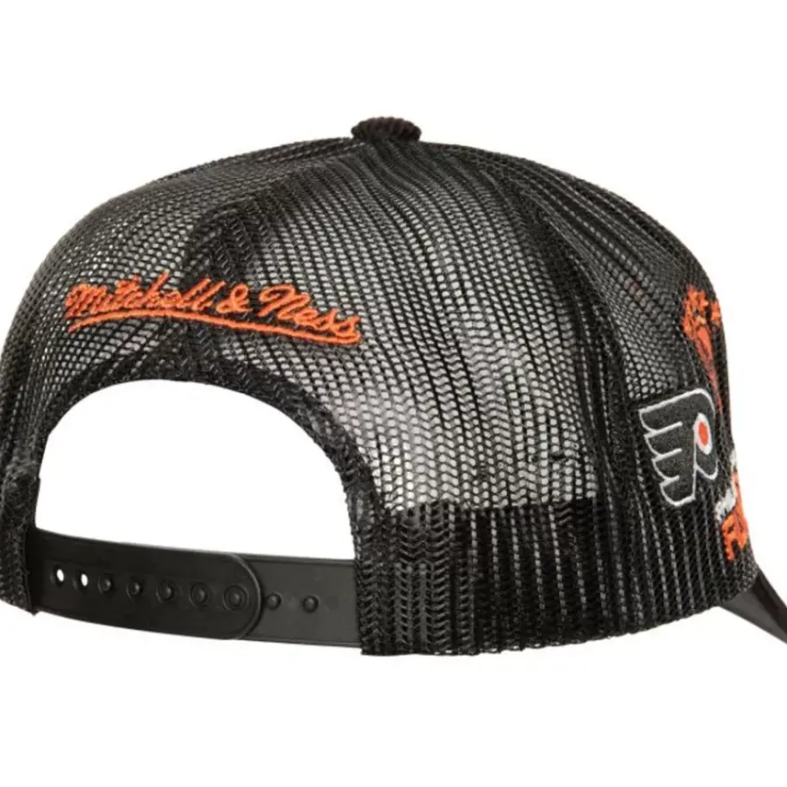 Mitchell & Ness Snapback-Times Up Trucker Vntg Philadelphia Flyers