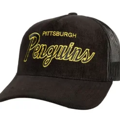 Mitchell & Ness Snapback-Times Up Trucker Vntg Pittsburgh Penguins