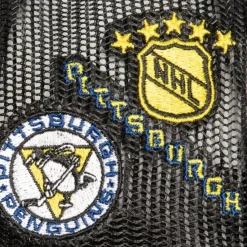 Mitchell & Ness Snapback-Times Up Trucker Vntg Pittsburgh Penguins