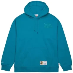 Mitchell & Ness Hoodies & Sweatshirts-Tonal Logo Heavyweight Fleece Charlotte Hornets