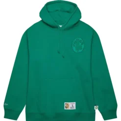 Mitchell & Ness Hoodies & Sweatshirts-Tonal Logo Heavyweight Fleece Boston Celtics