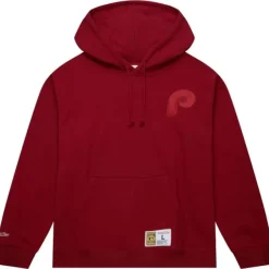 Mitchell & Ness Hoodies & Sweatshirts-Tonal Logo Heavyweight Fleece Philadelphia Phillies