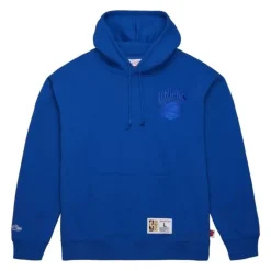 Mitchell & Ness Hoodies & Sweatshirts-Tonal Logo Heavyweight Fleece New York Knicks