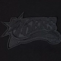 Mitchell & Ness Hoodies & Sweatshirts-Tonal Logo Heavyweight Fleece Philadelphia 76Ers