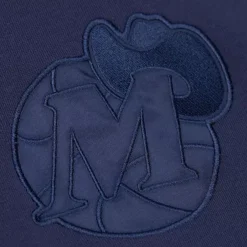 Mitchell & Ness Hoodies & Sweatshirts-Tonal Logo Heavyweight Fleece Dallas Mavericks