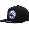 Mitchell & Ness Snapback-Top Spot Snapback Hwc Philadelphia 76Ers