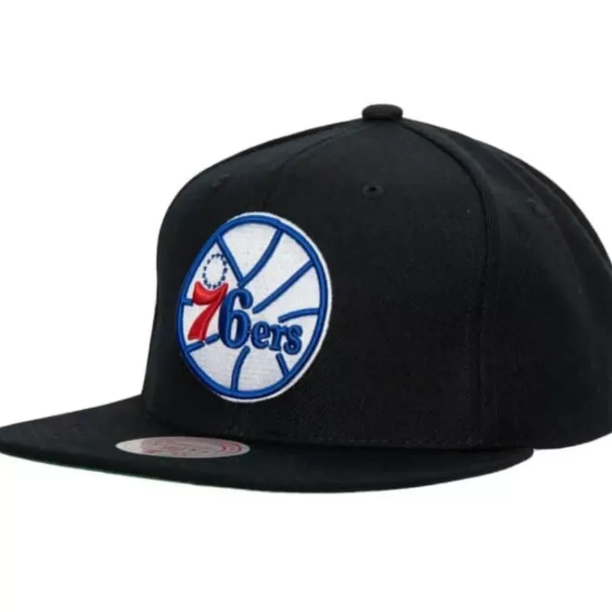 Mitchell & Ness Snapback-Top Spot Snapback Hwc Philadelphia 76Ers