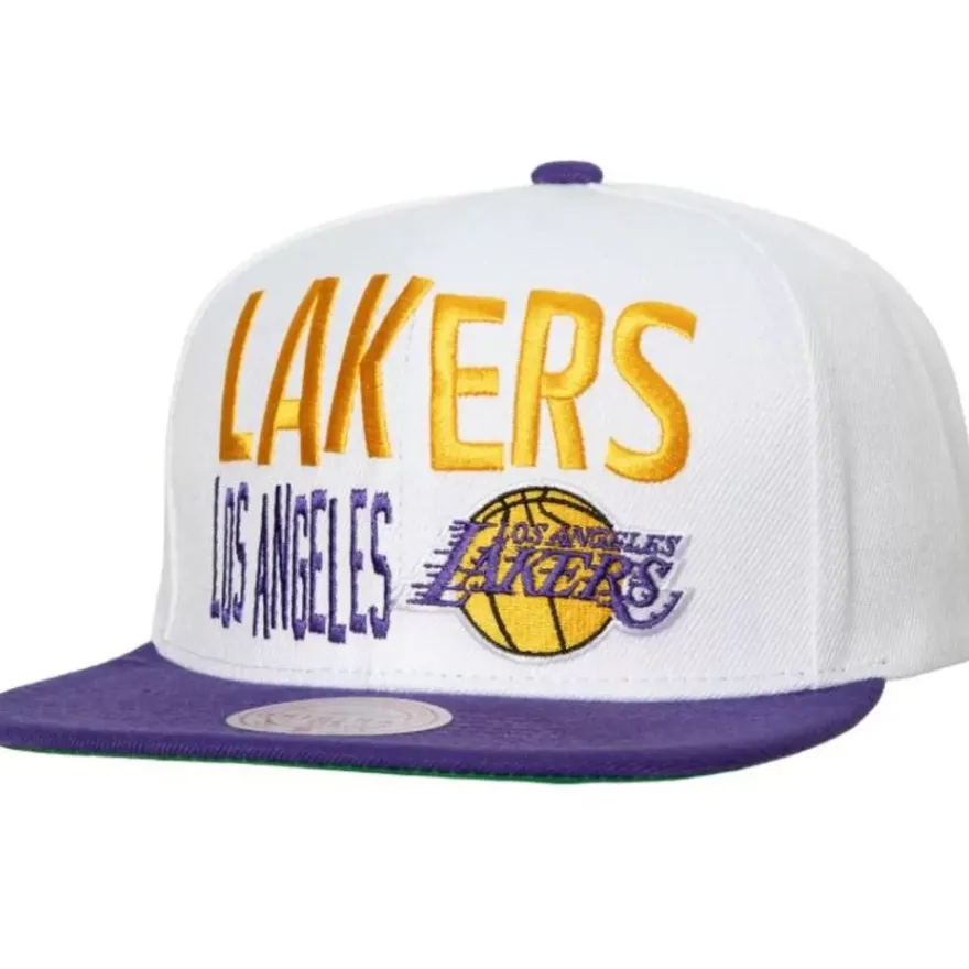 Mitchell & Ness Snapback-Toss Up Snapback Los Angeles Lakers