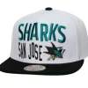 Mitchell & Ness Snapback-Toss Up Snapback San Jose Sharks