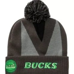 Mitchell & Ness Knit-Towns Moda 1 Beanie Milwaukee Bucks
