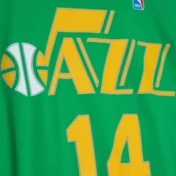 Mitchell & Ness T-Shirts & Tops-Traditional Name & Number Tee Utah Jazz 2000-01 Jeff Hornacek
