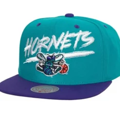 Mitchell & Ness Snapback-Transcript Snapback Hwc Charlotte Hornets