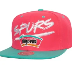 Mitchell & Ness Snapback-Transcript Snapback Hwc San Antonio Spurs