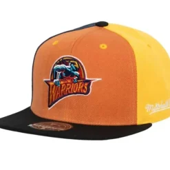 Mitchell & Ness Fitted-Tri Cycle Fitted Hat Golden State Warriors