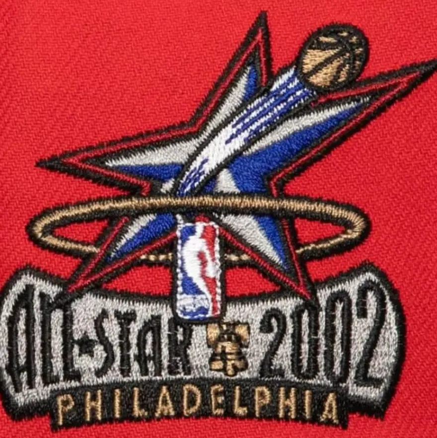 Mitchell & Ness Fitted-Tri Cycle Fitted Hat Philadelphia 76Ers