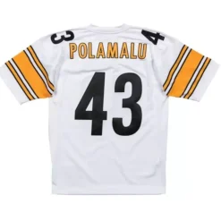 Mitchell & Ness Nfl Authentic-Troy Polamalu 2005 Authentic Jersey Pittsburgh Steelers