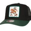 Mitchell & Ness Snapback-Truck It Trucker Snapback University Of Miami