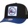 Mitchell & Ness Snapback-Truck It Trucker Snapback Hwc Philadelphia 76Ers