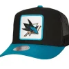 Mitchell & Ness Snapback-Truck It Trucker Snapback San Jose Sharks