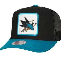 Mitchell & Ness Snapback-Truck It Trucker Snapback San Jose Sharks