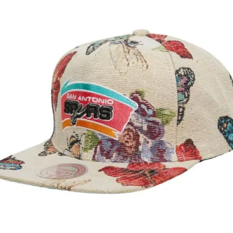 Mitchell & Ness Snapback-True Tap Snapback Hwc San Antonio Spurs