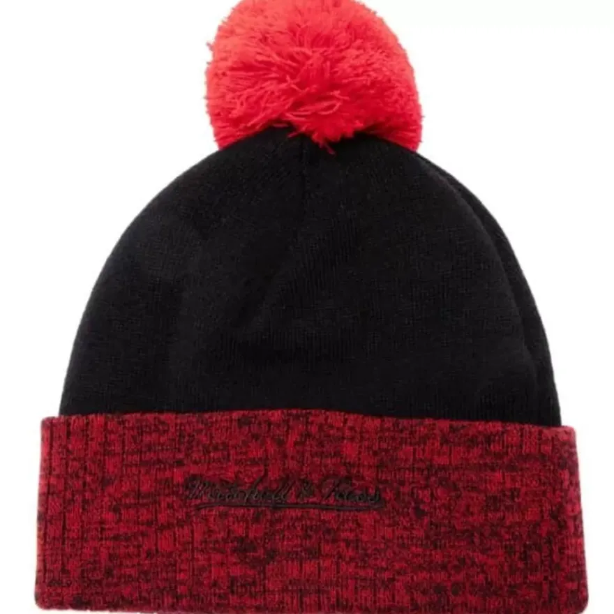 Mitchell & Ness Knit-Two Tone Pom Beanie Hwc Philadelphia 76Ers