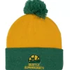 Mitchell & Ness Knit-Two Tone Pom Beanie Hwc Seattle Supersonics
