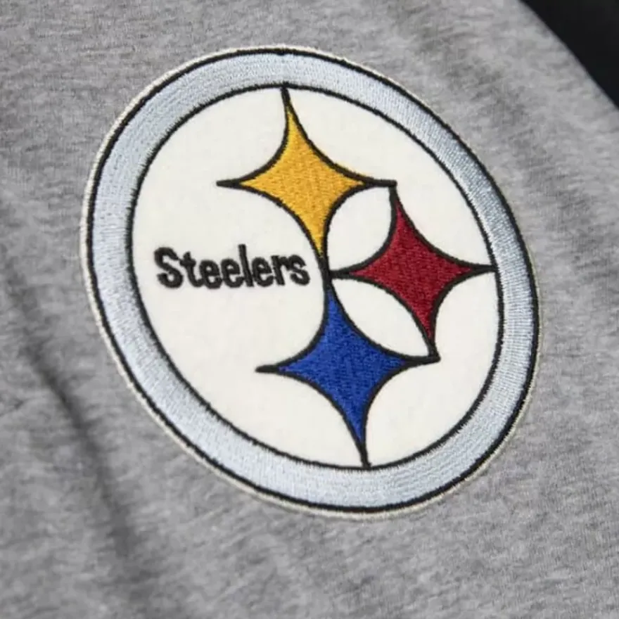 Mitchell & Ness T-Shirts & Tops-Ultimate Play Henley Pittsburgh Steelers