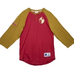 Mitchell & Ness T-Shirts & Tops-Ultimate Play Henley San Francisco 49Ers