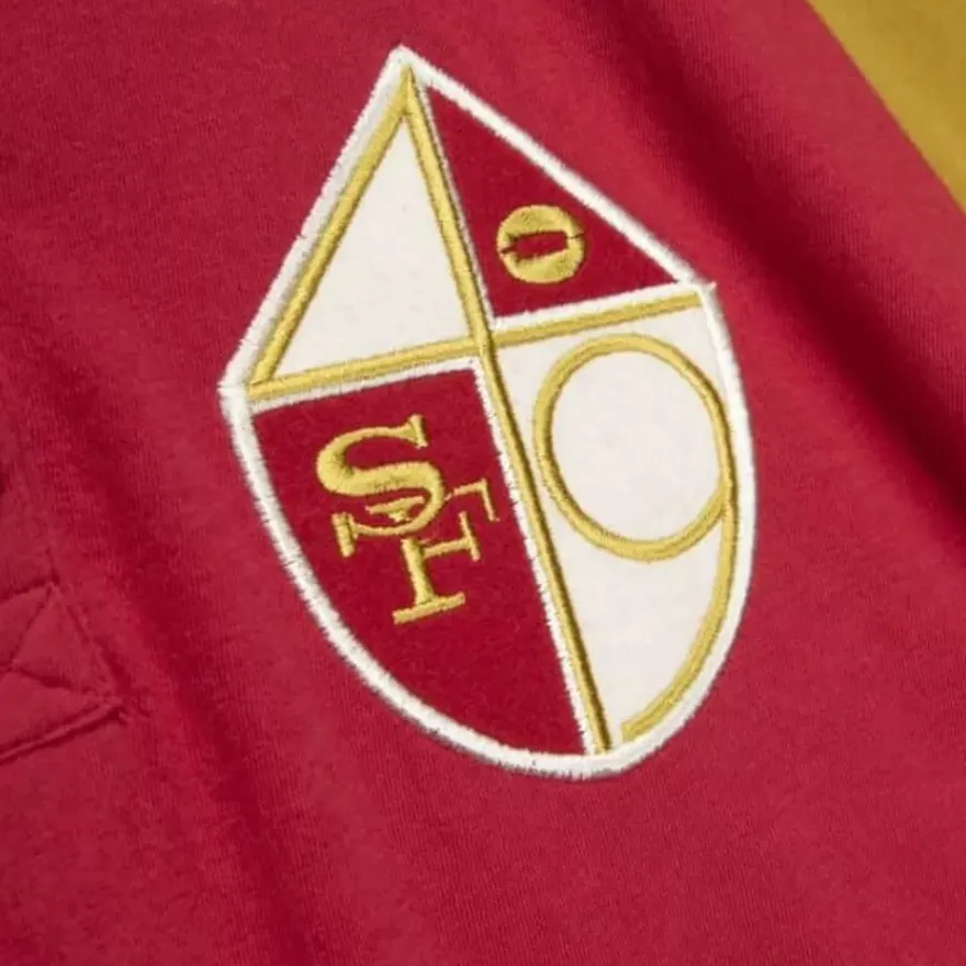 Mitchell & Ness T-Shirts & Tops-Ultimate Play Henley San Francisco 49Ers