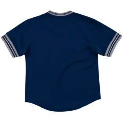 Mitchell & Ness T-Shirts & Tops-Unbeaten Mesh V-Neck Georgetown University